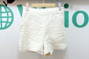 【中古】ZARA ザラ コットンレース ショートパンツ XS ベージュ kz4420197071