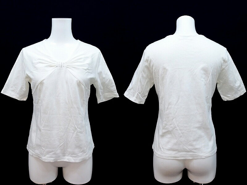【中古】自由区 ジユウク 半袖Tシャツ カットソー 40 白 kz4420197396 vision-group-10413821 BRAND VISION ブランドビジョン サンプル画像2