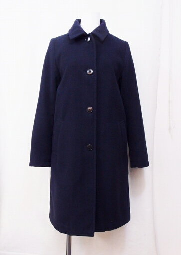 【中古】relume レリューム ステンカラーコート *衿部分毛皮欠品 ネイビー nm4420196963 【中古】relume レリューム ステンカラーコート *衿部分毛皮欠品 ネイビー nm4420196963