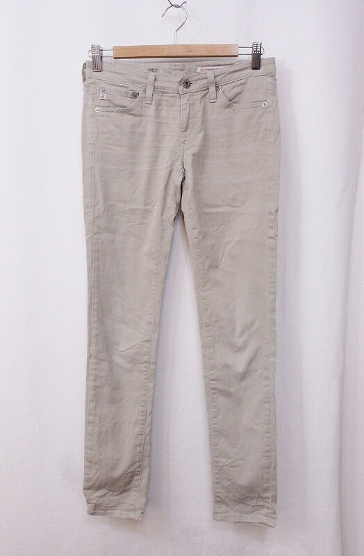 乐天商城 - 【中古】AG エージー スーパー　スキニーパンツ 26 ベージュ nm4422198570