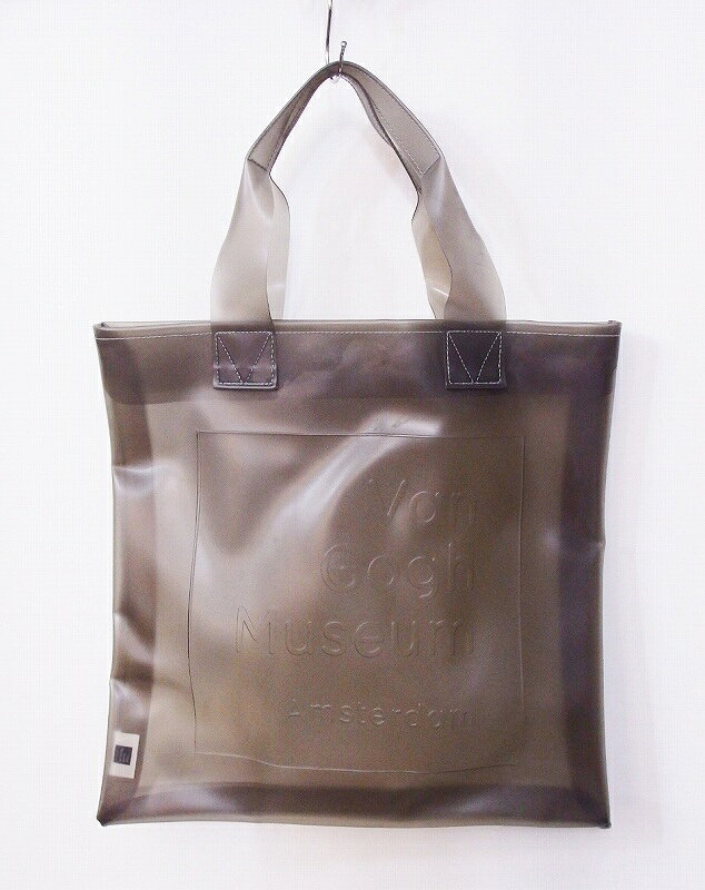 Rakuten - 【中古】Van Gogh Museum トート ビニール バッグ　半透明 グレー系 kz4424199033