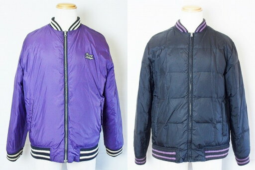 【中古】TOMMY HILFIGER トミーヒルフィガー 中綿 リバーシブル ブルゾン ジャンバー メンズ M 黒*紫 kz4418195780 【中古】TOMMY HILFIGER トミーヒルフィガー 中綿 リバーシブル ブルゾン ジャンバー メンズ M 黒*紫 kz4418195780