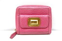 【中古】JUICY COUTURE ジューシークチュール ラウンドファスナー レザー財布 ミニウォレット kz4408191364