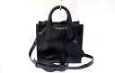 【中古】BALENCIAGA バレンシアガ パドロック ヌード 2WAY ハンドバッグ 347237 ブラック kz4620207226