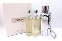 【中古】PRADA プラダ プラダ オーデパルファム テンダー パース スプレーセット 10mL×3