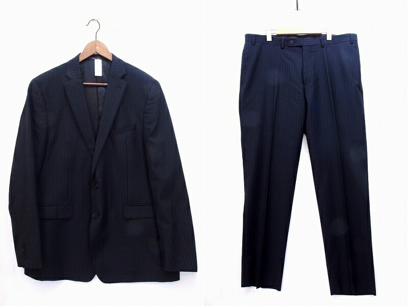Calvin Klein シングルセットアップスーツ ストライプ/GW372 Calvin Klein シングルセットアップスーツ ストライプ/GW372