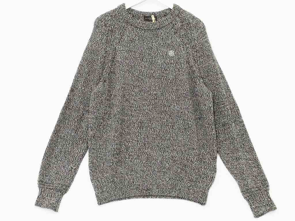 【中古】St.ANDREWS セントアンドリュース GOLF　セーター ウール100％　LL 　クリーニング済 メンズ ・LL 042-1170201 杢グレー sy5002219865