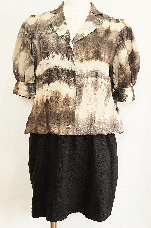 【中古】Kaon(カオン) 半袖切替ワンピース ok282464990