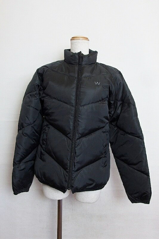 Down Coat - 【中古】wilson ウィルソン ダウンジャケット M ブラック ok3624148995