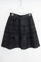 【中古】BALLSEY ボールジー フレアスカート 38 ブラック ok3808152652
