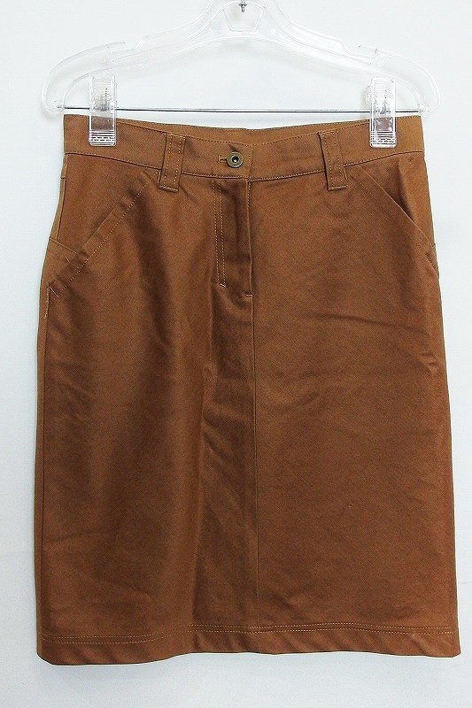乐天商城 - 【中古】BACCA バッカ コットン　タイトスカート 38 ブラウン ok3812155203