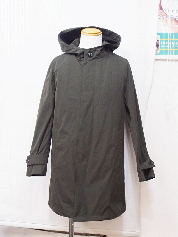 【中古】HARVARD ライナー付き フードコート メンズ M オリーブカーキ nm4206176378