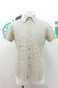 【中古】MEN'S MELROSE メンズメルローズ プリント 半袖シャツ メンズ 3 kz4014169161