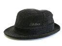 【中古】STETSON ステットソン コーデュロイ ハット Lサイズ 日本製 SE054 ブラック kz5008222058