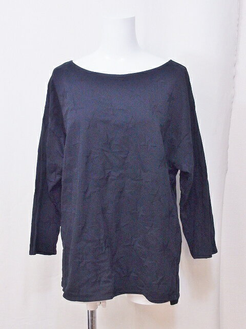 Rakuten - 【中古】DRESSTERIOR ドレステリア スター柄　7分袖　カットソー　Tシャツ 38 黒 nm4214182142