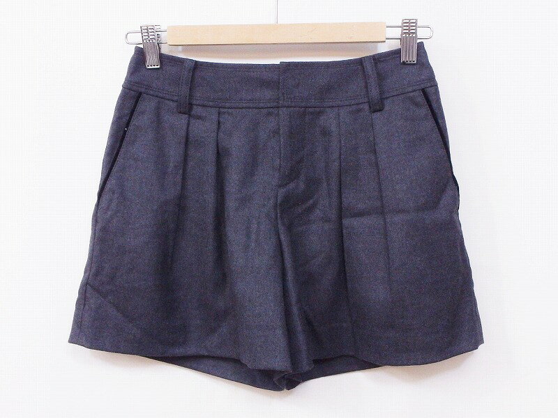 Wool - 【中古】INDIVI インディヴィ ウール　ショートパンツ 05 グレー kz4220184957