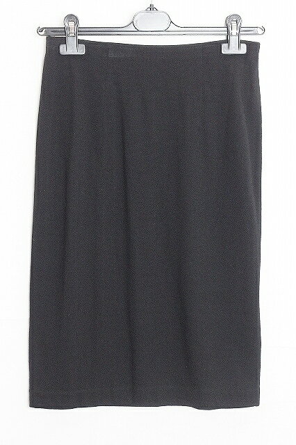 Rakuten - 【中古】MISSONI ミッソーニ ウール　ストレッチ　薄手ニットスカート　膝丈 I：42 ブラック ok4220185161