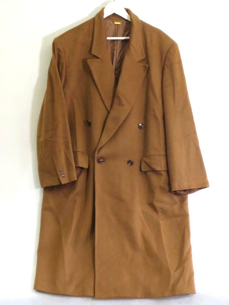 Rakuten - 【中古】 CONTENTO　メンズ　カシミヤ　チェスターコート メンズ ・LL ブラウン ok5206231303