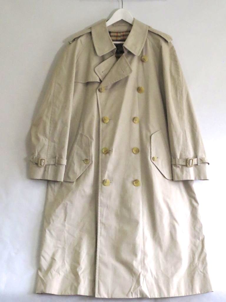 乐天商城 - 【中古】Burberrys バーバリー トレンチコート　クラシックフィット　＊ベルト欠品 メンズ WRO83-902-01-C-TK83 ベージュ ow5210231982