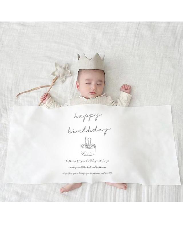 LIKENNY ハーフバースデー タペストリー happy birthday 壁掛け タペストリー セット