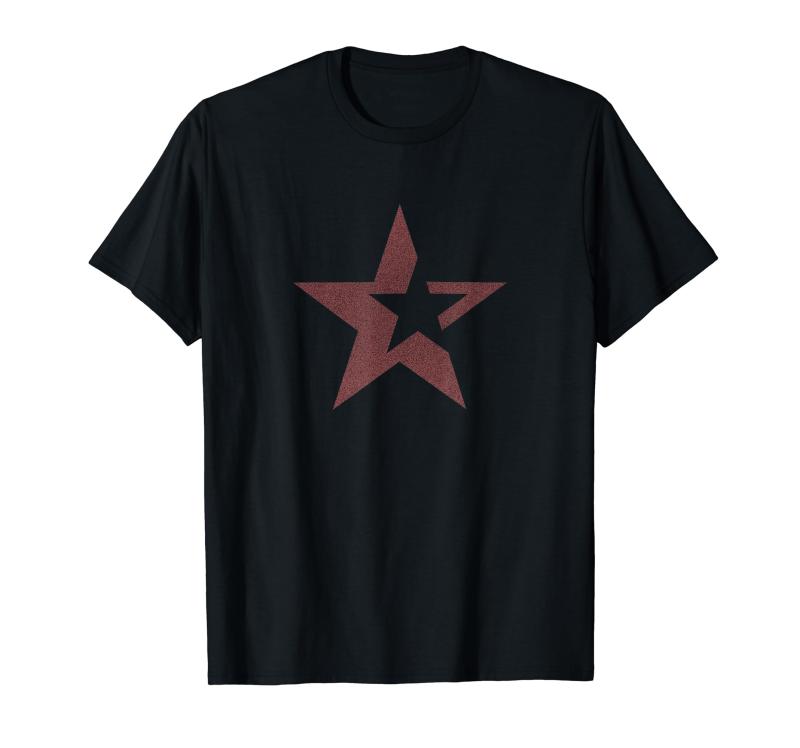Rakuten - 星 星柄 スター メンズ 半袖 ロック アメリカン おしゃれ かっこいい 大きいサイズ 黒 春夏 ROCKステラ Tシャツ