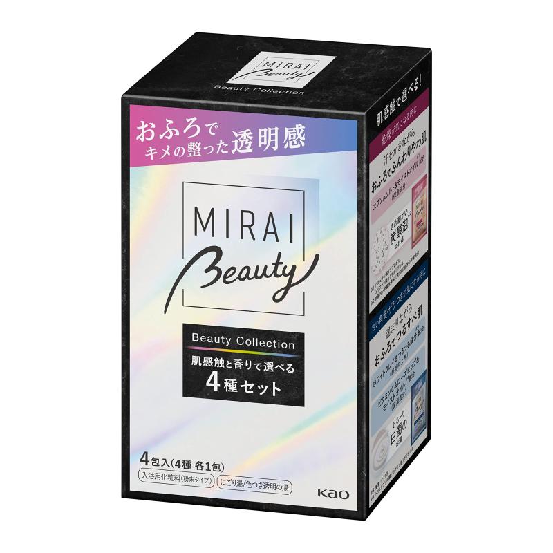 Rakuten - MIRAI beauty 花王 バブ MIRAI Beauty 4種の香りお試しアソート(1包×4種)