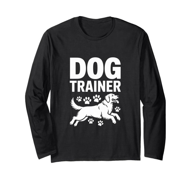 Rakuten - 犬のトレーナー愛好家 足跡デザイン 長袖Tシャツ