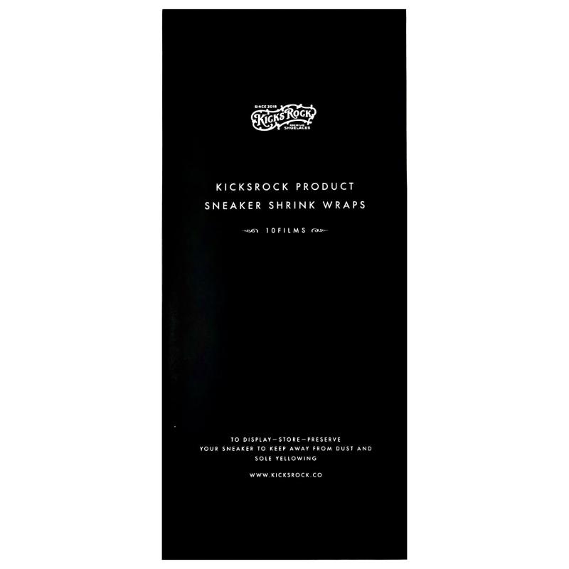 KICKSROCK スニーカー観賞用 保護フィルム 10マイセット SHRINK WRAPS
