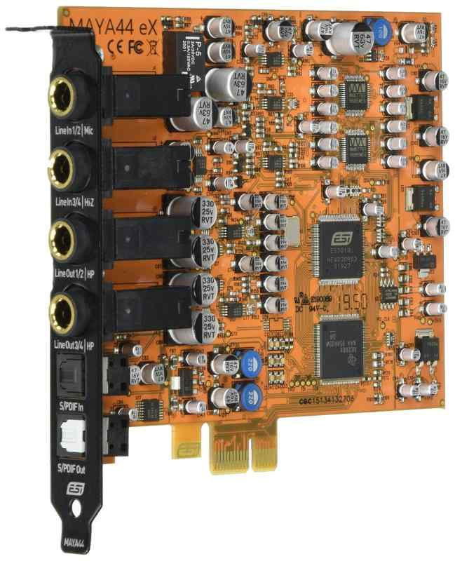 乐天商城 - ESI MAYA44 eX 【PCIe オーディオインターフェース】