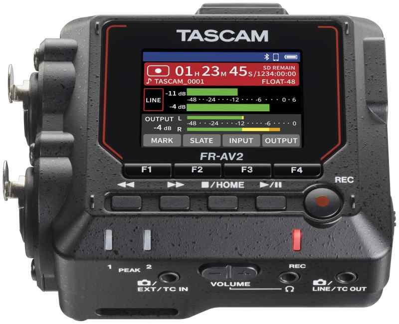 乐天商城 - TASCAM(タスカム) FR-AV2 32ビットフロート対応2chポータブルフィールドレコーダー/タイムコードジェネレーター デュアルADコンバーター タイムコード同期 オーディオインターフェース