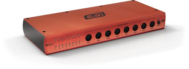 ESI M8U eX 【USB 3.0 MIDIインターフェース】16ポート IN/OUT 兼用