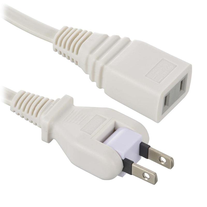 オーム電機 延長コード 屋内用 電源タップ 1個口 1m フリープラグ 180度回転プラグ ホワイト HS-T11SP2..