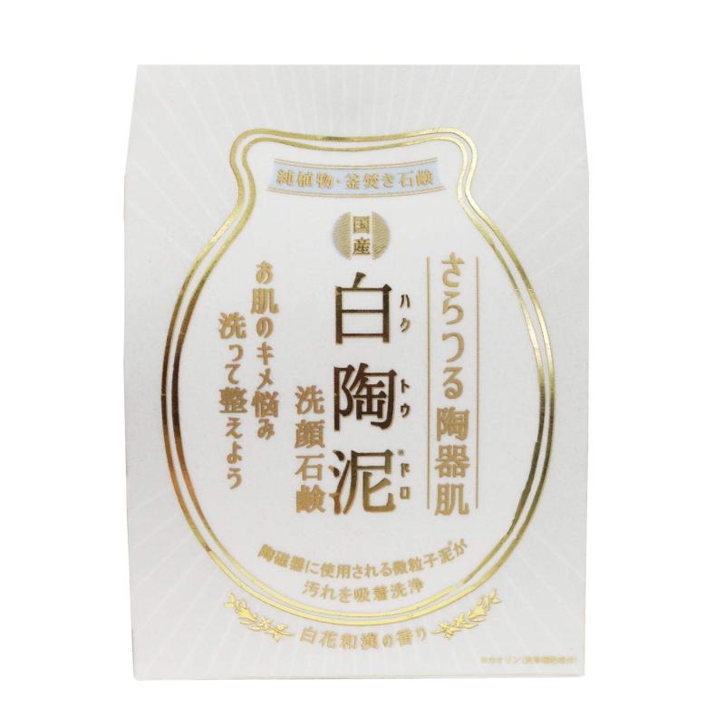 乐天商城 - ペリカン石鹸 白陶泥洗顔石鹸 100g