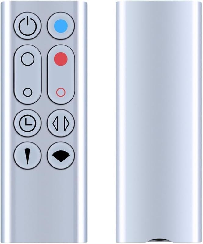 乐天商城 - SHZ AM09 ファンリモコン for ダイソン Dyson Hot + Cool 冷暖房ファン 空気清浄機(966538-01) シルバーのみ対応