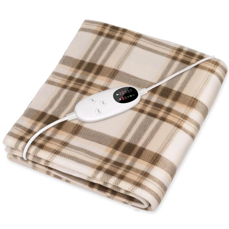 電気毛布 敷き 節電 電気敷き毛布 4段階タイマー 洗える