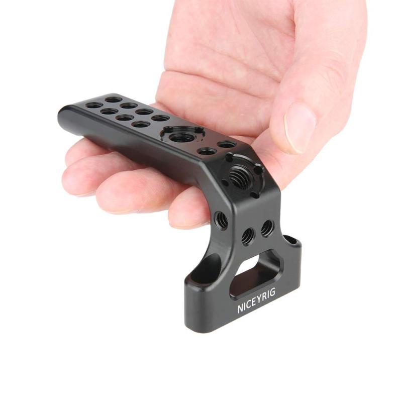 NICEYRIG カメラハンドル トップハンドル チーズハンドル 汎用カメラハンドル RED DSMC2に適用 撮影ハンドルグリップ -383