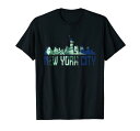 NYCニューヨークシティスカイラインNYプライドニューヨーカーギフトファン Tシャツ