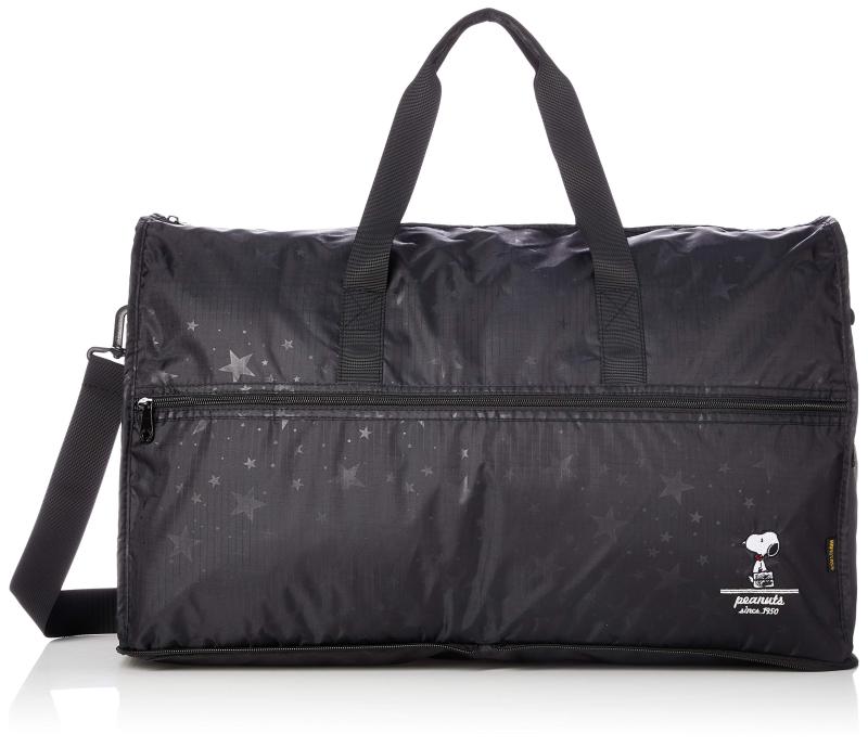 Rakuten - [ハピタス] 折りたたみボストンバッグ Lサイズ 大型 キャリーオン 豊富な柄 38L 34cm 0.5kg H0004-PN-P