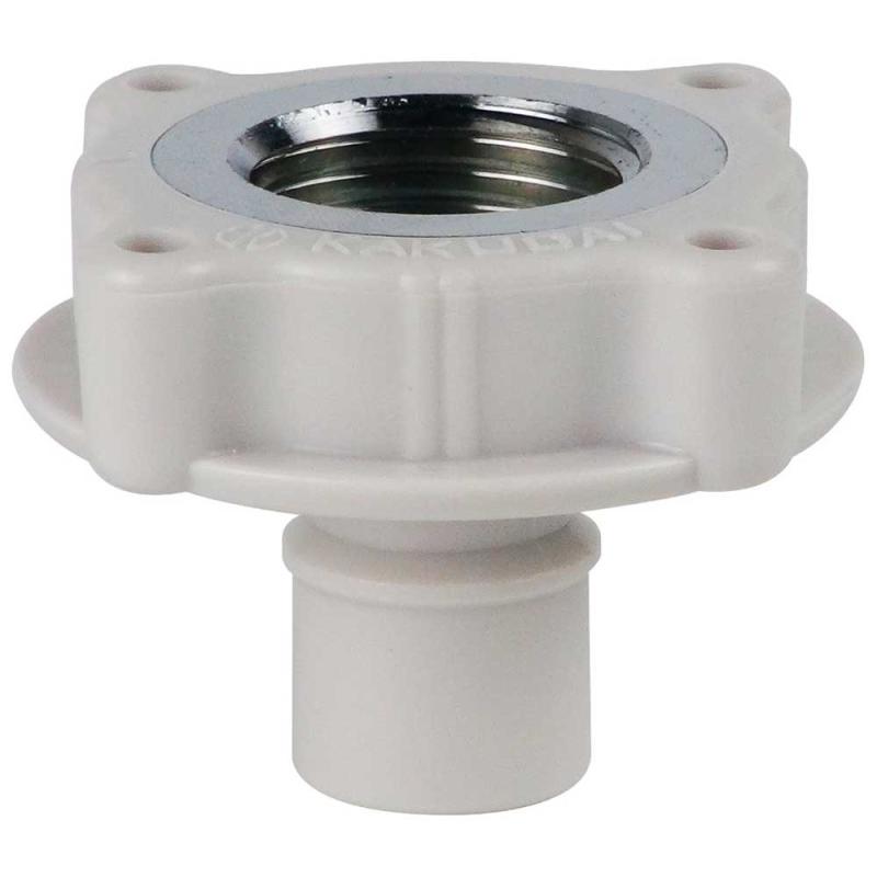 カクダイ 洗濯機用 取替簡単ニップル 呼13のカップリング付き横水栓用 給水ホースをワンタッチ接続