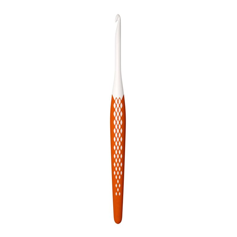 プリム(Prym) エルゴノミック かぎ針 4.5mmオレンジ PRM218486針全長:16cmサイズ:4.5mm(日本号数:7.5号)生産国:ドイツ材質:ポリプロピレン、グラスファイバー、熱可塑性エラストマー