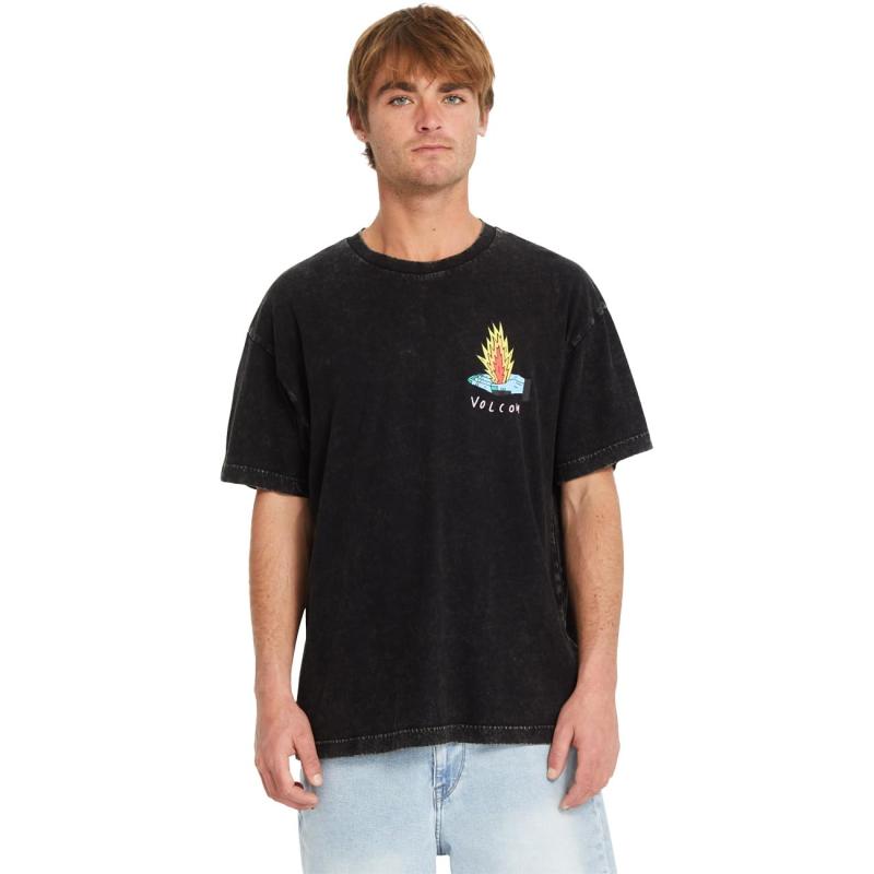 Rakuten - ボルコム(Volcom) 半袖Tシャツ FA BOB MOLLEMA 1 LSE SST コットン100％ A4312553 メンズ BLACK