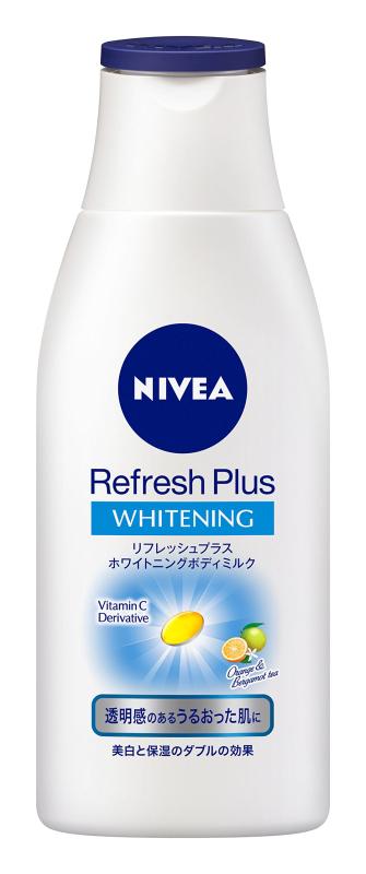 乐天商城 - ニベア リフレッシュプラスホワイトニングボディミルク 150ml