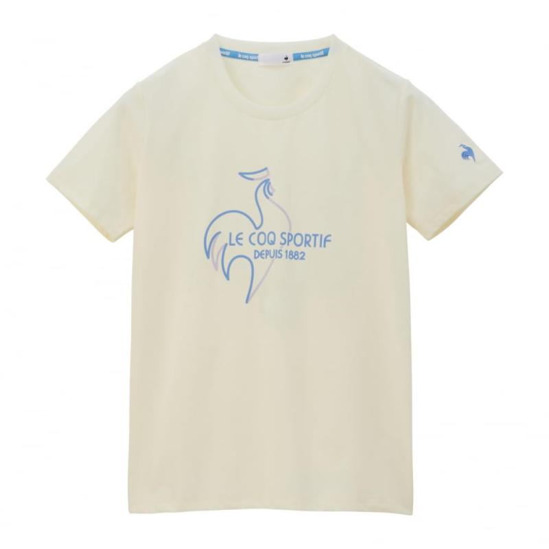 乐天商城 - [ルコック] 半袖 機能 Tシャツ ヘランカサンスクリーン 半袖Tシャツ スポーツウェア レディース