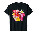 バリの花 ワードアート - バリ島インドネシア土産 Tシャツ
