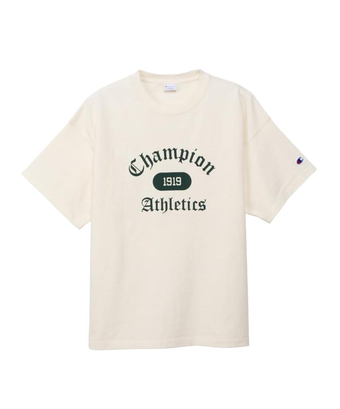 Rakuten - 半袖Tシャツ 丸首 綿100% COTTON USA Relax Fit グラフィックロゴプリント ストーンバイオウォッシュ ショートスリーブTシャツ メンズカジュアル