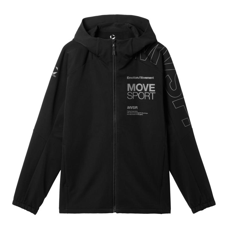 Rakuten - MOVESPORT(ムーブスポーツ) クロスデサント 【ACTIVE SUITS】HEATNAVI ソフトシェル フーディー クロスジャケット 石川祐希着用 快適 動きやすい ストレッチ 保温 トレーニング ランニング ウォーキ