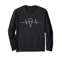 Ice Cream Cone Heartbeat Summer Party Scoop Cone Maker 長袖Tシャツ