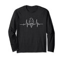 Ice Cream Cone Heartbeat Summer Party Scoop Cone Maker 長袖Tシャツ