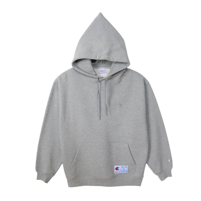 乐天商城 - スウェット 長袖 COTTON USA LooseFit ワンポイントロゴ フーデッドスウェットシャツ アクションスタイル C3-Y135