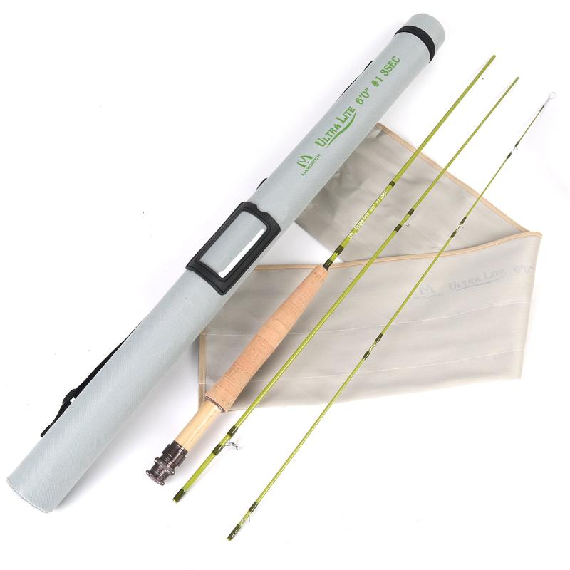 M MAXIMUMCATCH Maxcatch Ultra-lite 山岳渓流用フライロッド 1/2/3ウェイト カーボンロッド フライフィッシングために設計された